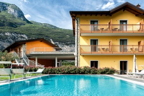 A szálláshely kívülről, Maso Agritur Santa Lucia in Dro