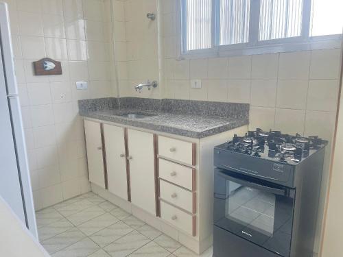 ห้องครัว, Pé na Areia: 3 Dorms com Vista Deslumbrante (Pe na Areia: 3 Dorms com Vista Deslumbrante) in บาร์ราฟุนดา