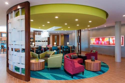Lobby, SpringHill Suites by Marriott Houston Sugar Land in Sugarland