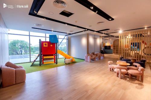 Club de niños, Apartamento de 32 m² en Da Ton, con 1 habitación(es) y 1 baño(s) privado(s) (Giardini Guest House - Masteri WF|H307| Ocean Park) in Gia Lam