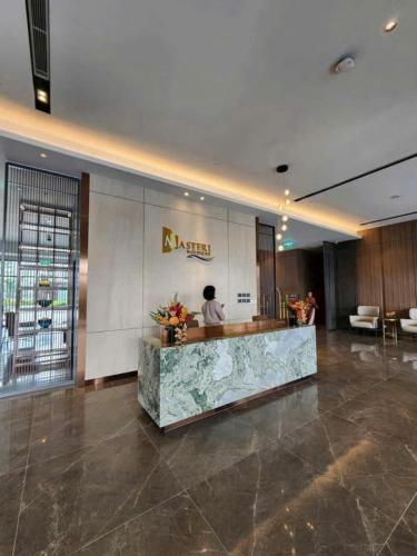 Vestíbulo, Apartamento de 32 m² en Da Ton, con 1 habitación(es) y 1 baño(s) privado(s) (Giardini Guest House - Masteri WF|H307| Ocean Park) in Gia Lam