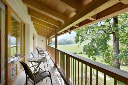 Balkons/terase, Hotel Kraftquelle Schlossblick in Angerberg