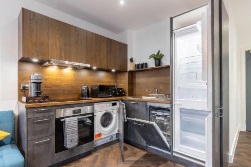 Modern Apartment City Centre Netflix Parking, Birmingham (fotografie 9)