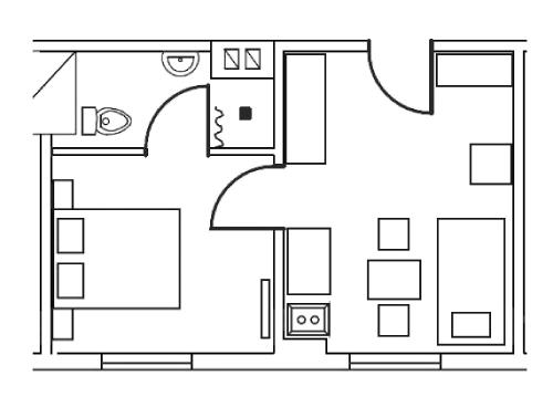 Apartamenti Strand Room Type - One-Bedroom Apartment - Non-Smoking