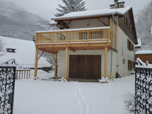 La Terrasse des Ecrins in Saint-Martin-de-Queyrieres
