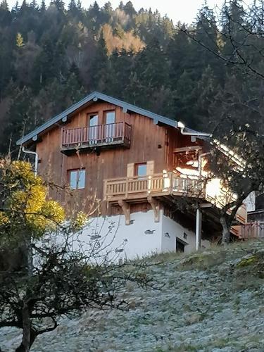 Chalet La Petite Grange gîte à louer Doucy