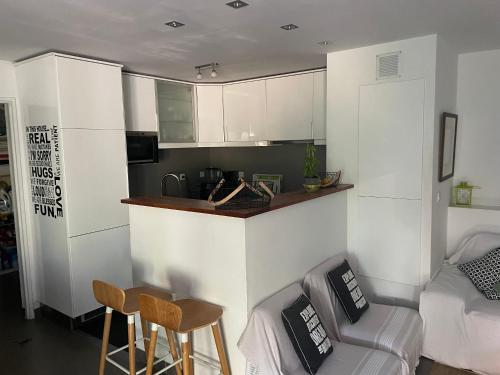 Kitchen, Les Enganes near Kyriad Centre Frejus - Saint Raphael