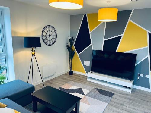 Luxury 2 bedroom flat for long stay, Birmingham (fotografie 3)