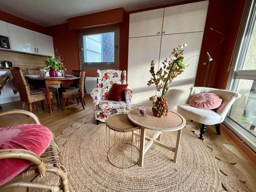 Studio 2 pers, balcon, parking, Cucq (foto 7)