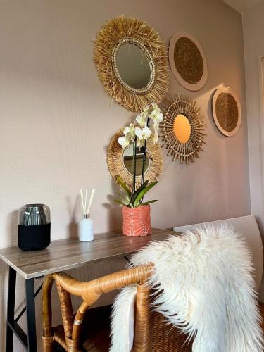 Studio 2 pers, balcon, parking, Cucq (foto 8)