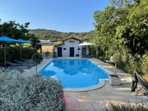 Úszómedence, l escapade Corbières (l escapade Corbieres) in Lagrasse