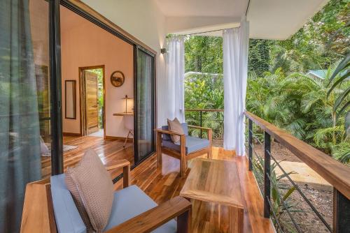 parveke/terassi, El Nido Jungle Lodge in Puerto Viejo de Talamanca