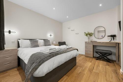 Modern Stockton Studio Room Free WiFi and Parking in Longičingtona