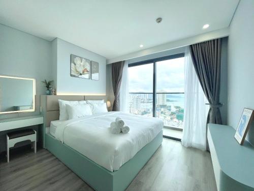 Marina Suites Nha Trang - 2BRs - Luxury Full Option APT - Sea&Mountain View