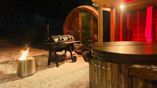 บริการและสิ่งอำนวยความสะดวก, Familyfriendly-modern, in the fishingtown Stamsund, with Sauna and Jacuzzi in สตัมซุนด์