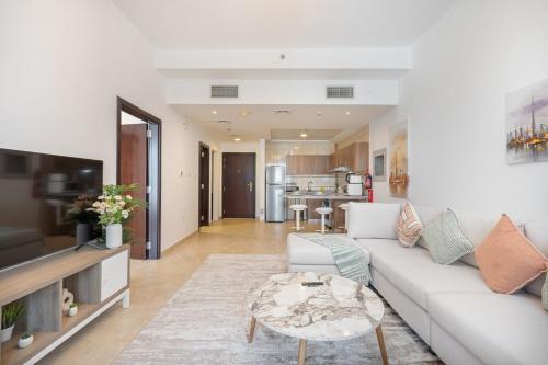 Free housekeeping visits during your stay - StayShort - Comfy 1-Bedroom Apartment Perfect for 4 in JLT, Dubaj (zdjęcie 10)
