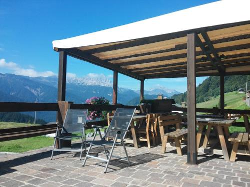 Balkons/terase, Albergo Pa' Krhaizar in Sauris