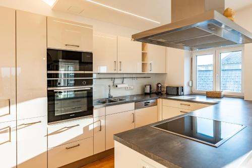 Konyha, Exklusiv Apartment Trattberg in Neukirchen an der Vöckla