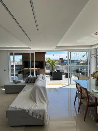 ห้องพัก, Magnífica cobertura vista mar (Magnifica cobertura vista mar) in หาดซานติงโย