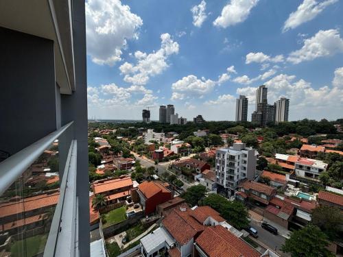 Loft with balcony and garage minutes away from corporate axis