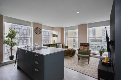 Hayy Luxury 1 Bed Apartment in Leeds City Centre, Leeds (Foto 3)