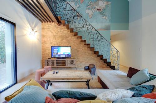 Villa Atea - piscine- 11 voyageurs Villa Atea - piscine- 11 voyageurs