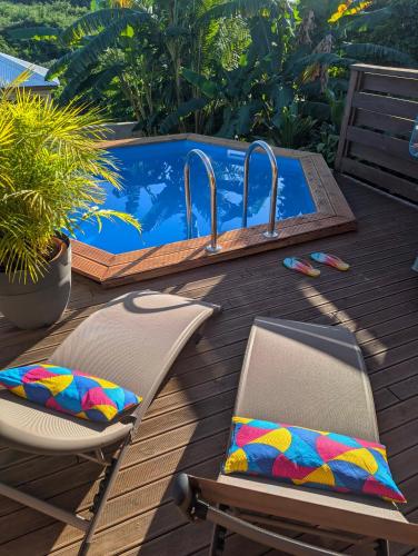 Facilities, L'Auxilliadora Studio - Bord de Mer et Piscine in Berard
