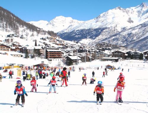 Hotel Bristol in Saas-Fee, Schweiz