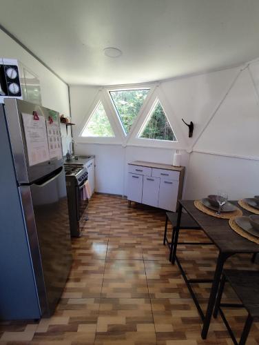 廚房, Domotel Aysen 4 personas excelente conectividad in 艾森港