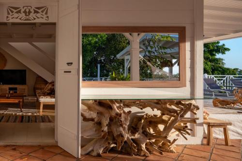 Μπαλκόνι/βεράντα, Villa Blanche in Γκράντε Άνσε