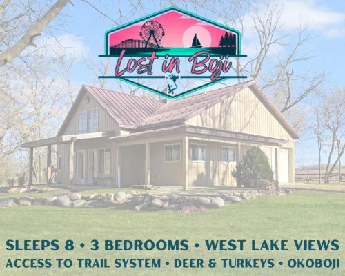 Boji Cottage off West Lake Okoboji in Окободжи (Айова)
