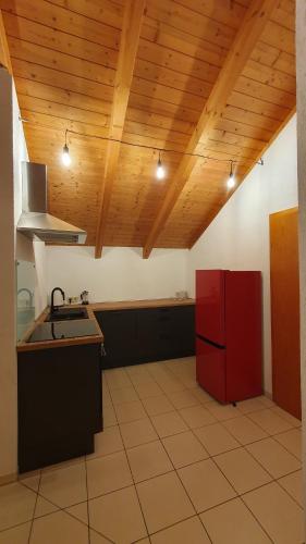 Kitchen, Ferienwohnung AA-Waldhausen DG in Aalen