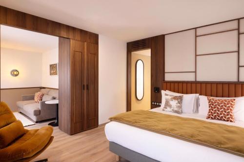 Chambre, familiale, avec vue