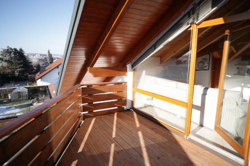 Balcony/terrace, Ferienwohnung AA-Waldhausen DG in Aalen