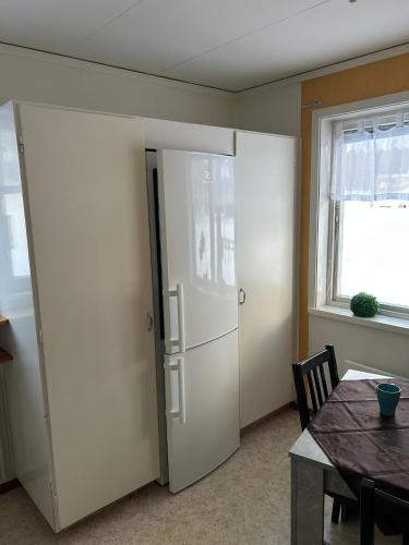 주방, Ferienstuga Lappland Kristineberg in 보름셀레