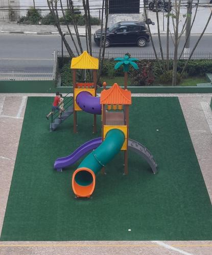 瓜鲁雅 Apartamento com piscina 1 quarto de ate 6 pessoas - Guaruja 4星级 单人房 外观