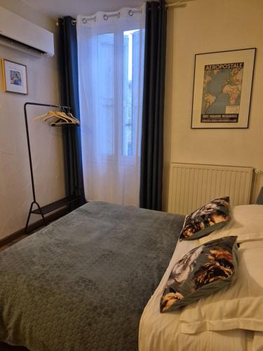 1 double bed