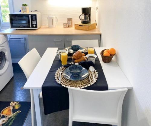 廚房, Appartement au calme 3 personnes in 聖色爾爵