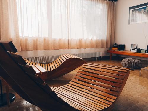 Sauna, Ferienwohnung C12 in Orselina