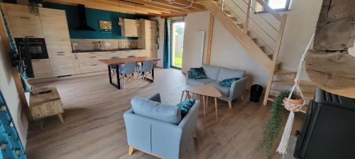 Iekārtas, Gîte "Les Glycines" (Gite "Les Glycines") in Loc-Brevalaire (Bretagne)