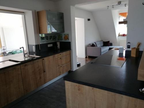 Konyha, Moderne und ruhige Ferienwohnung in Feuchtwangen