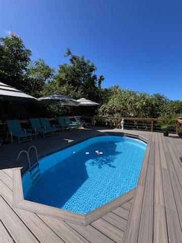 Kilátás, Jungle Cabin with 2 private bed & bath in Captain Cook (HI)