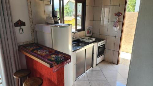 Konyha, Chalé & Suítes Mar Aberto (Chale & Suites Mar Aberto) in Praia do Curral