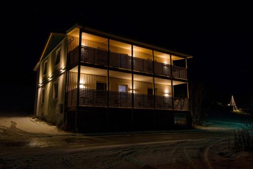 숙소 외관, Knutes pensionat in 스반셀레