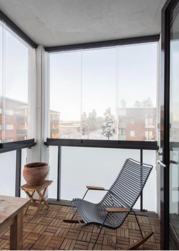 Balcony/terrace, Moderni asunto hyvien yhteyksien paassa in Kirkkonummi