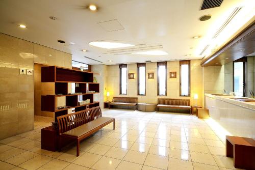 Lobby, daiichi inn park in Sendai