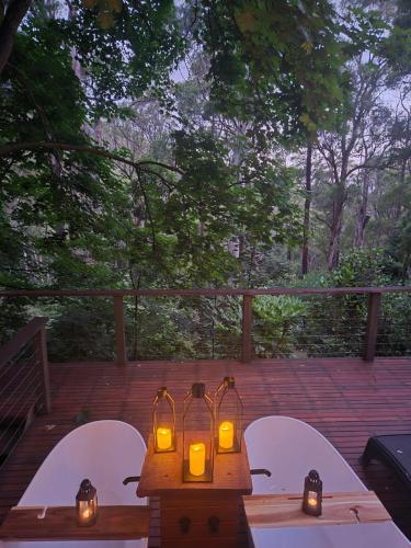 Romantic Getaway - 2 luxe outdoor baths in มาเซด้อน