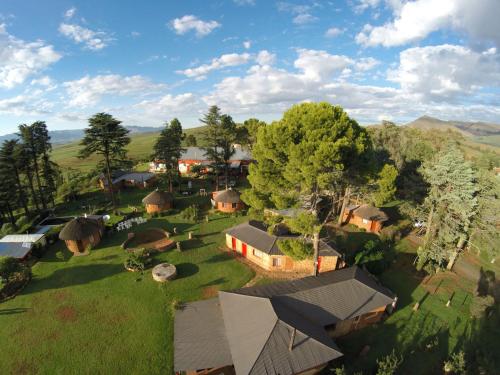 Kilátás, Malealea Lodge in Maseru