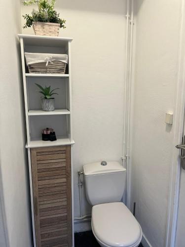 浴室, Appartement au calme 3 personnes in 聖色爾爵