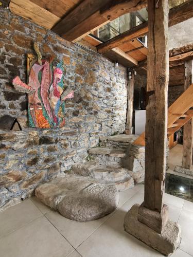 Viesnīcas āriene, Вила 'Гнездото', Villa 'The nest', Rhodope mountains, Banite in Banite